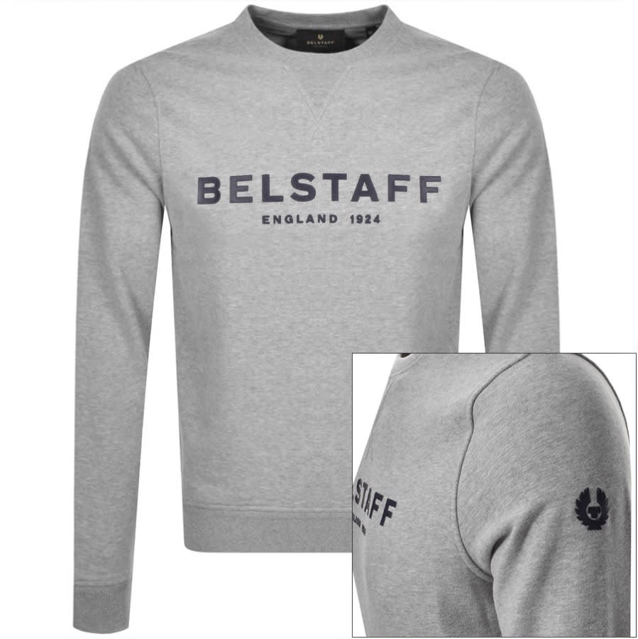 Alternative Image for ProductBelstaff Crew Neck Sweatshirt Grey1